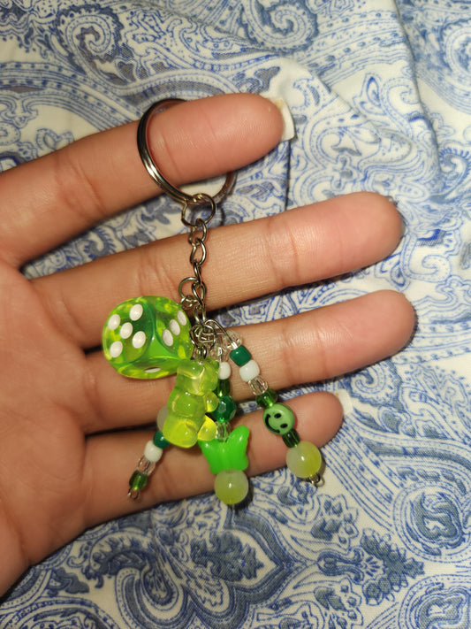 Green keychain