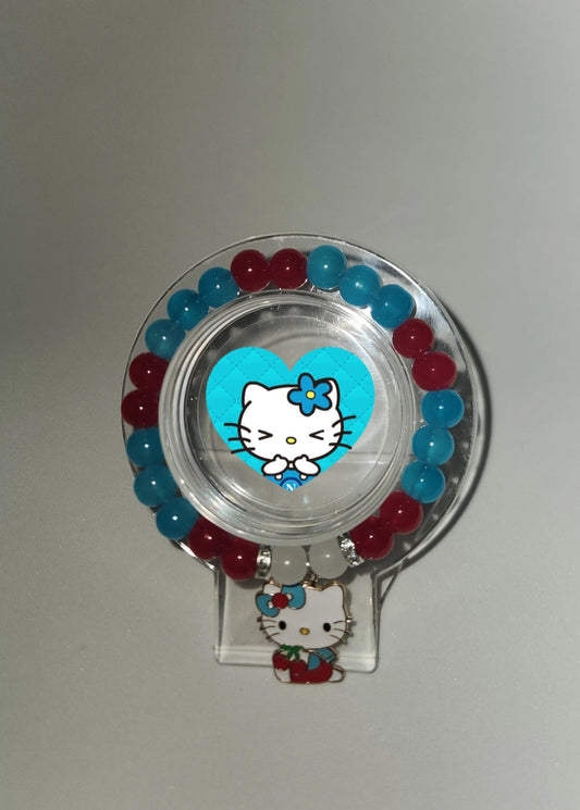 Hello kitty Blue/red